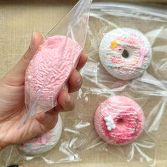 100g Donut Rice Ball Taba Squishy Toys