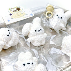Plush Folded Rabbit Taba Squishy Pinch Toys For Stress Relief Animal