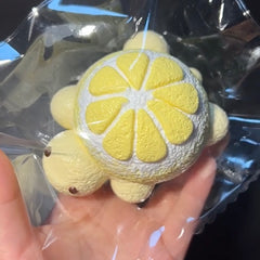 Lemon turtle Creamy Clay Slow Rebound Soft Squish Taba Squishy Sensory Fidget Toy for Stress Relief