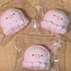 Squid Creamy Clay Slow Rebound Soft Squish Taba Squishy Sensory Fidget Toy for Stress Relief
