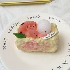 ピーチケーキ クリーミークレイ ゆっくりリバウンド ソフトスクイッシュ タバ スクイッシー 感覚フィジェットトイ ストレス解消