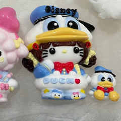 Duck Kitty Creamy Clay Slow Rebound Soft Squish Taba Squishy Sensory Fidget Toy for Stress Relief