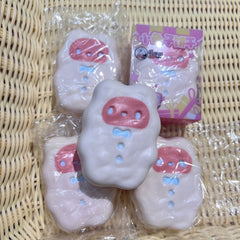 Rabbit Cookie Slow Rising Sensory Fidget Toy with a Super Soft Squish Premium Stress Relief Toy