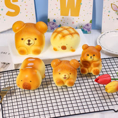 Sit Down Bear Slow Rising Squishy Sensory Fidget Toy with a Super Soft Squish Premium Stress Relief Toy