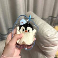 Penguin Creamy Clay Slow Rebound Soft Squish Taba Squishy Sensory Fidget Toy for Stress Relief
