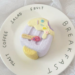 Ice Cream Creamy Clay Slow Rebound Soft Squish Taba Squishy Sensory Fidget Toy for Stress Relief