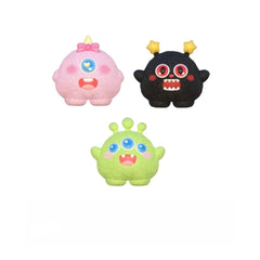 Three Little Monsters Soft High Resilience Taba Squishy Pinch Toys For Stress Relief