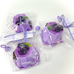 Blueberry Pudding Taba Squishy Pinch Toys For Stress Relief Food