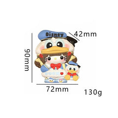 Duck Kitty Creamy Clay Slow Rebound Soft Squish Taba Squishy Sensory Fidget Toy for Stress Relief
