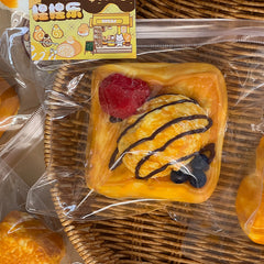 Bakery Bread Series Creamy Clay Slow Rebound Soft Squish Taba Squishy Sensory Fidget Toy for Stress Relief