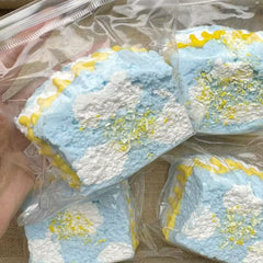 330g Three-layer Thick Toast Taba Squishy Toys