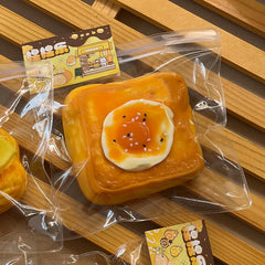 Bakery Bread Series Creamy Clay Slow Rebound Soft Squish Taba Squishy Sensory Fidget Toy for Stress Relief