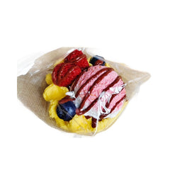 165g Fruit Ice Cream Waffles Taba Squishy