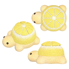 Lemon turtle Creamy Clay Slow Rebound Soft Squish Taba Squishy Sensory Fidget Toy for Stress Relief