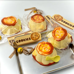 Caramel Pudding Taba Squishy Pinch Toys For Stress Relief Food