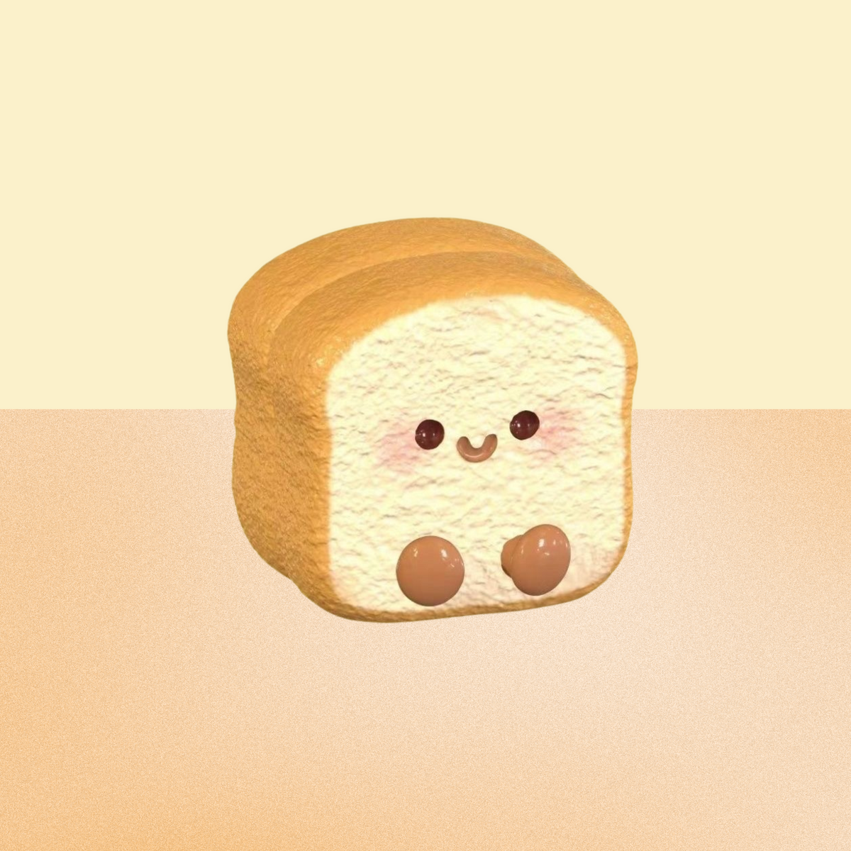 JC Toast Creamy Clay Slow Rebound Soft Squish Taba Squishy Sensory Fidget Toy for Stress Relief