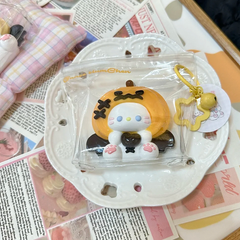 ハロウィンパンプキンキティ クリーミークレイ ゆっくりリバウンド ソフトスクイッシュタバ スクイッシー 感覚フィジェットトイ ストレス解消
