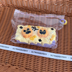 ハロウィンパンプキンケーキ クリーミークレイ ゆっくりリバウンド ソフトスクイッシュ タバ スクイッシー 感覚フィジェットトイ ストレス解消