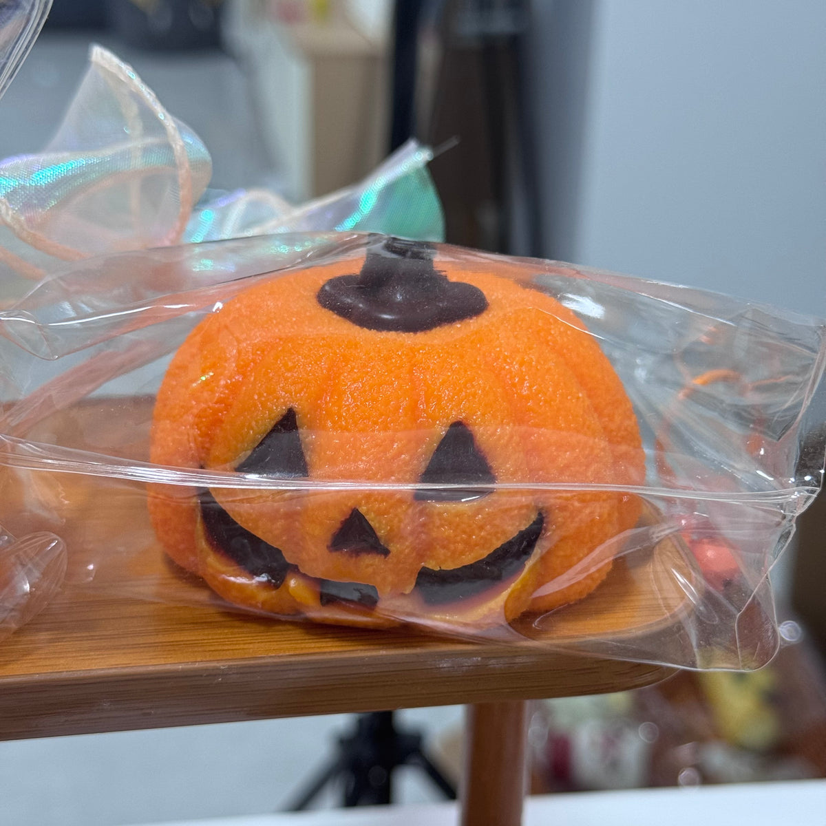 Halloween Pumkin Creamy Clay Slow Rebound Soft Squish Taba Squishy Sensory Fidget Toy for Stress Relief