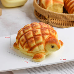 Turtle Bread Slow Rising Squishy Sensory Fidget Toy with a Super Soft Squish Premium Stress Relief Toy