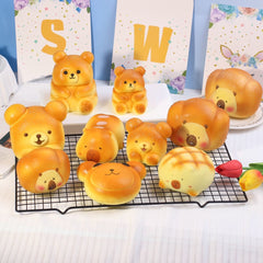 Sit Down Bear Slow Rising Squishy Sensory Fidget Toy with a Super Soft Squish Premium Stress Relief Toy