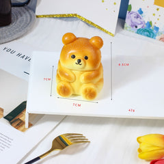 Sit Down Bear Slow Rising Squishy Sensory Fidget Toy with a Super Soft Squish Premium Stress Relief Toy