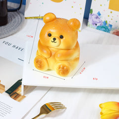 Sit Down Bear Slow Rising Squishy Sensory Fidget Toy with a Super Soft Squish Premium Stress Relief Toy