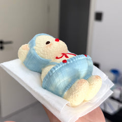 Bear Creamy Clay Slow Rebound Soft Squish Taba Squishy Sensory Fidget Toy for Stress Relief