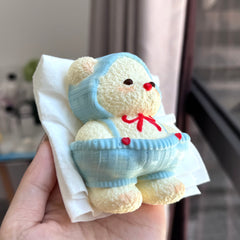 Bear Creamy Clay Slow Rebound Soft Squish Taba Squishy Sensory Fidget Toy for Stress Relief
