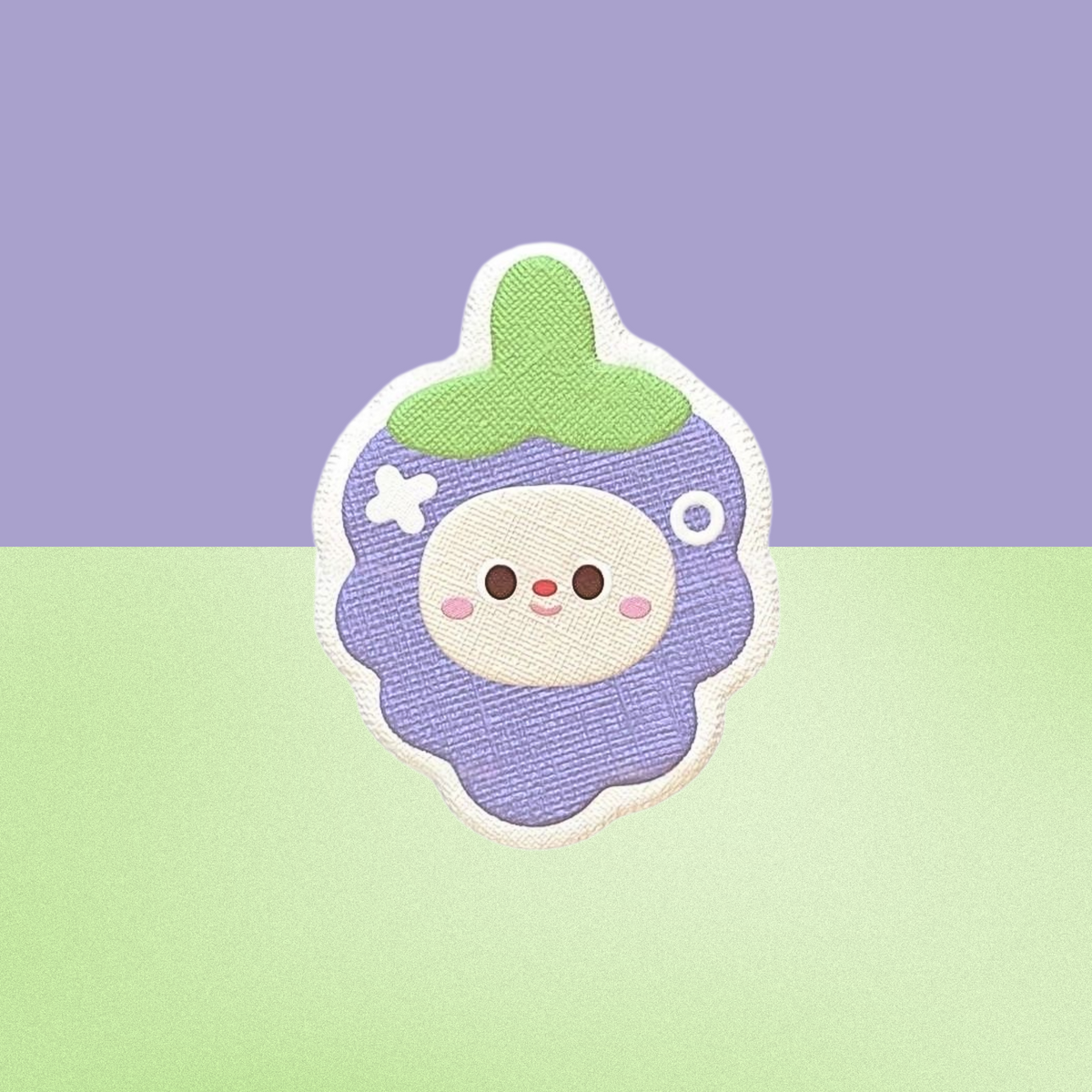 Grape Man Creamy Clay Slow Rebound Soft Squish Taba Squishy Sensory Fidget Toy for Stress Relief