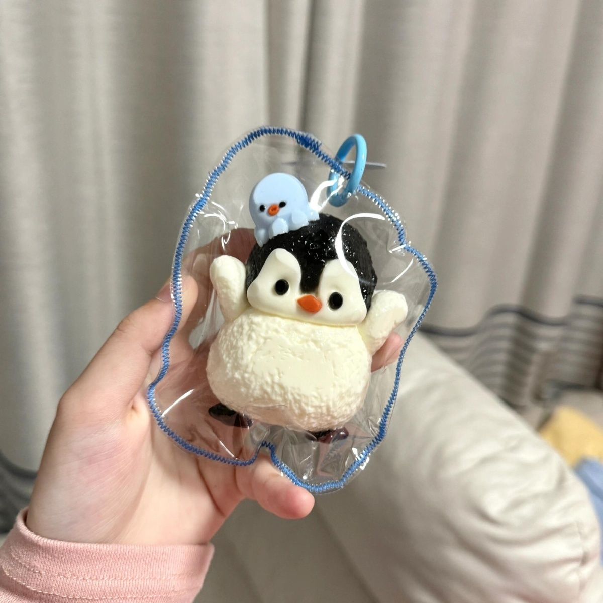 Penguin Creamy Clay Slow Rebound Soft Squish Taba Squishy Sensory Fidget Toy for Stress Relief