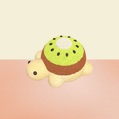 Kiwi Turtle Creamy Clay Slow Rebound Soft Squish Taba Squishy Sensory Fidget Toy for Stress Relief