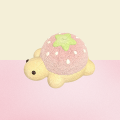 Strawberry Turtle Creamy Clay Slow Rebound Soft Squish Taba Squishy Sensory Fidget Toy for Stress Relief