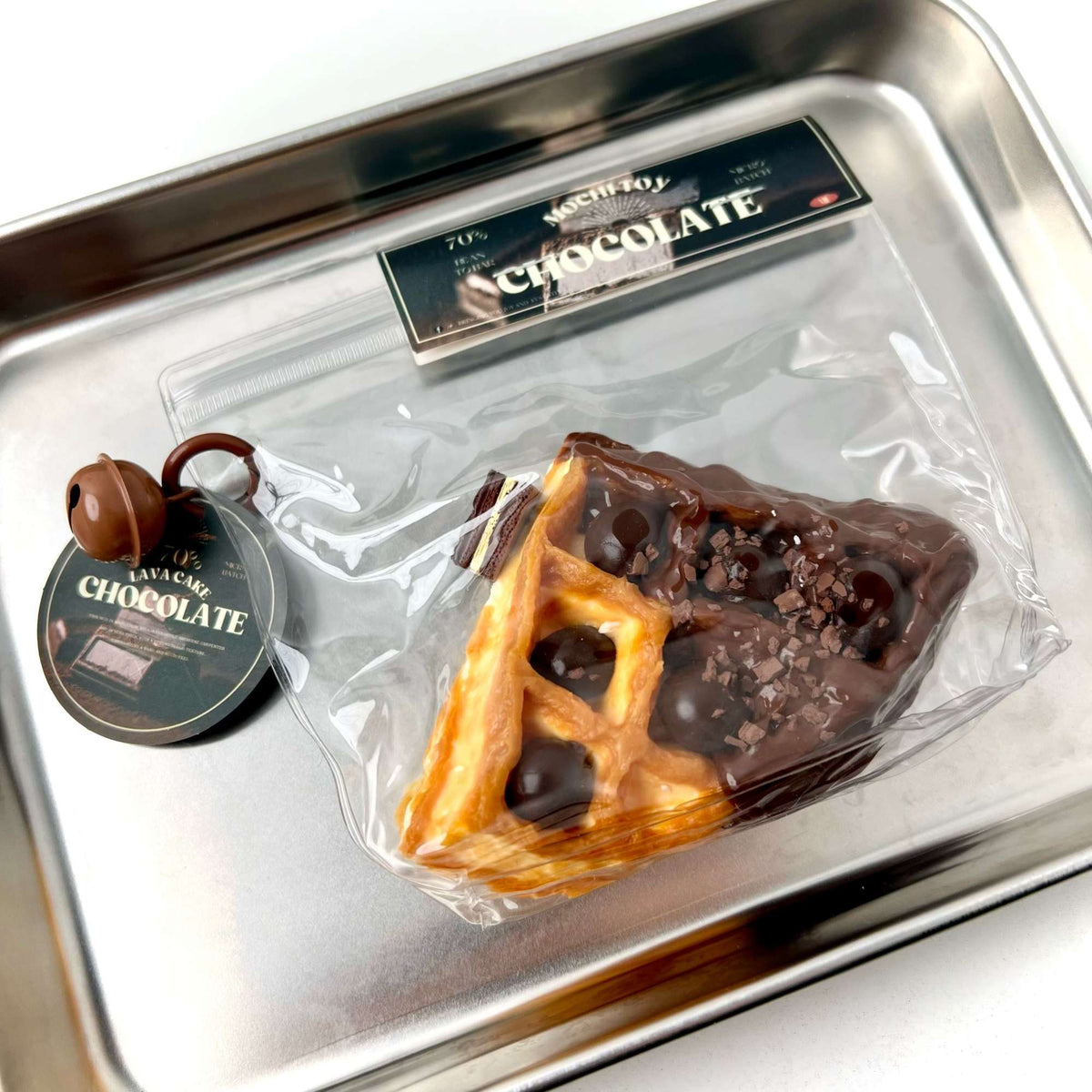 Triángulo de chocolate, gofre, arcilla cremosa, suave, aplastable, rebote lento, Taba, juguetes antiestrés, juguetes para pellizcar, comida