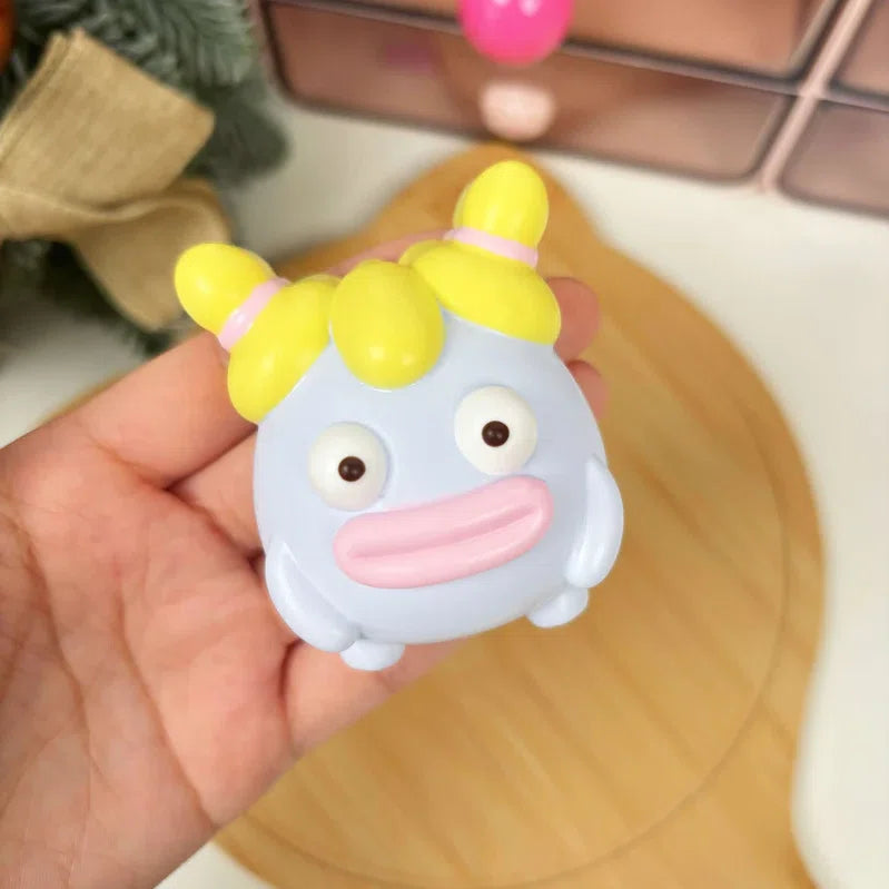Yellow Bunhead Ultra Soft High Resilience Taba Squishy Pinch Toys For Stress Relief Animal