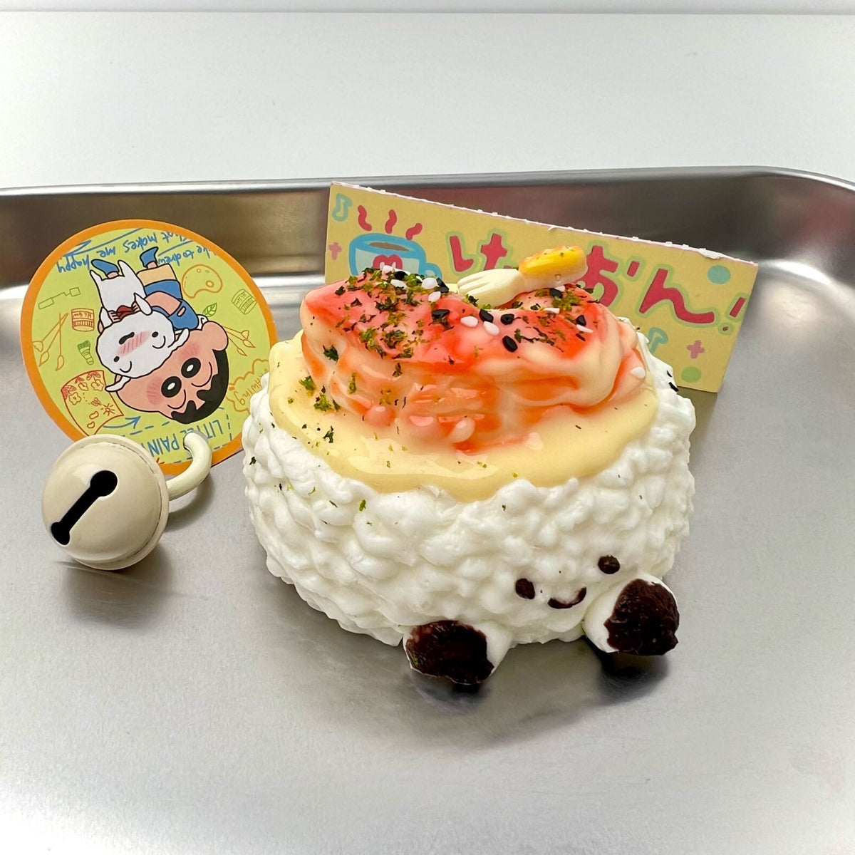 エビの子犬のライスボール クリーミー粘土 ゆっくりリバウンド ソフトスクイッシュタバ スクイッシー 感覚フィジェットトイ ストレス解消